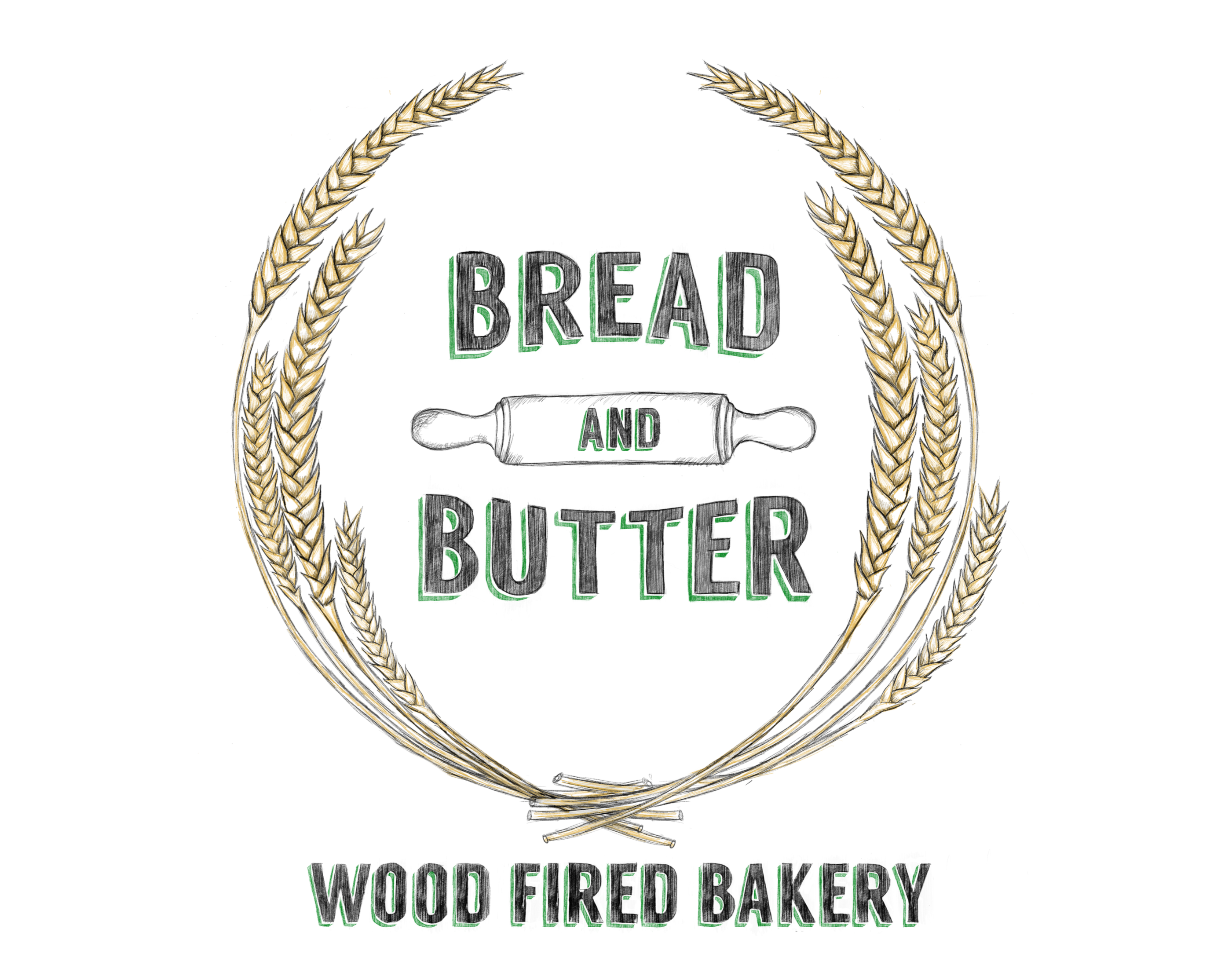 Bread and Butter logo design