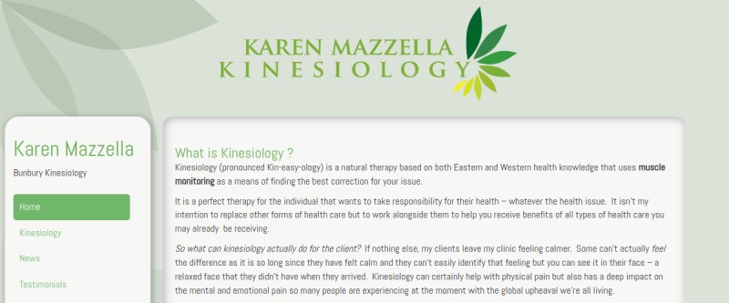 Karen Mazzella homepage